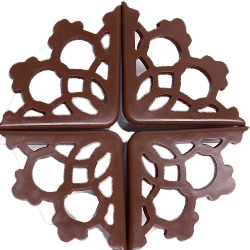 Galda stūra aizsargs, taisnstūra silikona anti-sadursmes aizsargs, 200 gab., Ri Byrne