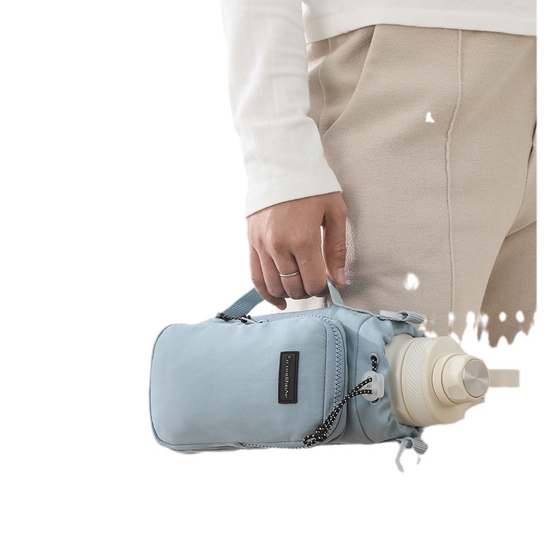 Scandihome vandens buteliuko maišelis — audinys, šiuolaikiškas minimalistinis stilius, pritaikomas, premium kokybė