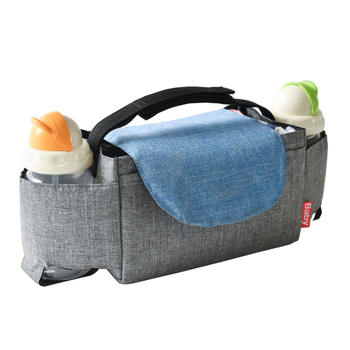 Οργανωτής καροτσιού για μωρά, κυβοειδούς σχήματος, Oxford ύφασμα, μοντέλο YLZGCB0022, για χρήση επί του καροτσιού, με τοποθέτηση στον τοίχο, αποθήκευση ταξιδιών, κουζίνας και σαλονιού