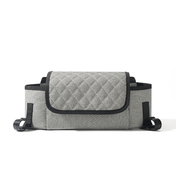 Babakocsi tároló táska szervező – Oxford anyag, poliészter bélés, lélegző és vízálló, ultrakönnyű, ívelt vállpánt