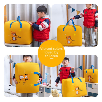 Τσάντα για κουβέρτες – μεγάλη χωρητικότητα, τσάντα χειρός από μη υφασμένο ύφασμα με κλείσιμο, κατάλληλη για αποθήκευση κουβερτών, ρούχων και ταξιδιών