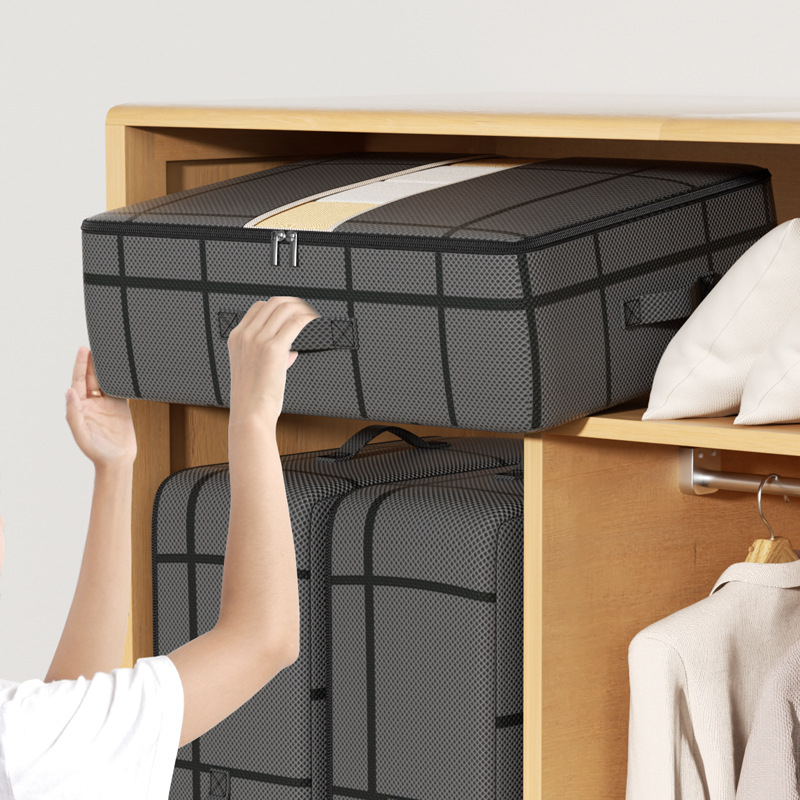 Geantă de depozitare pentru cuvertură – pliabilă, capacitate mare, din material nețesut, multifuncțională