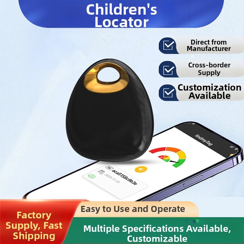 H06 Bluetooth παγκόσμιος εντοπιστής - εντοπιστής απώλειας, 220mAh, ABS, 9,3 g, κρεμαστός σχεδιασμός