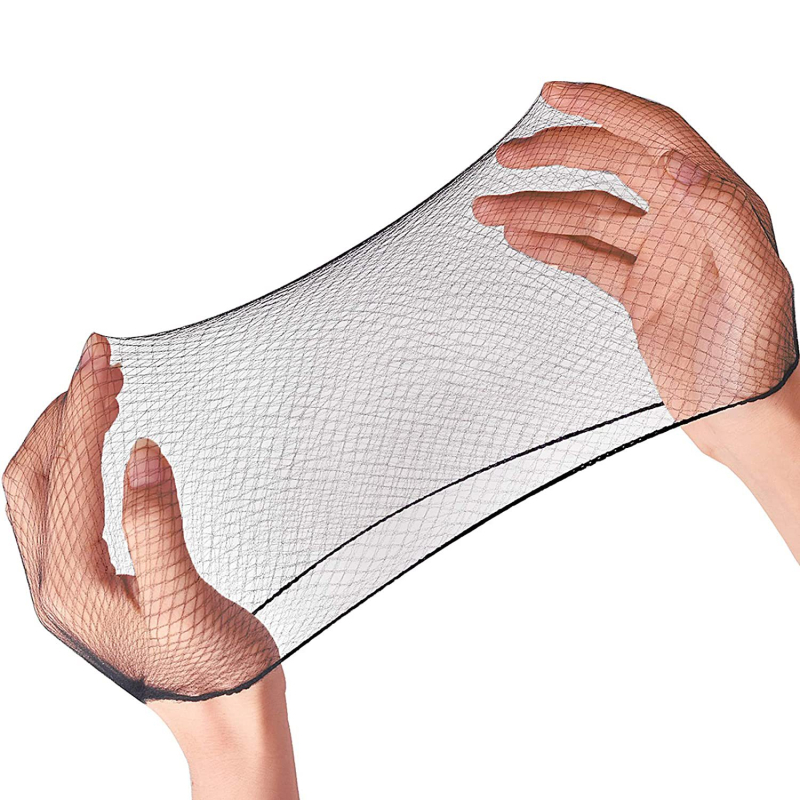 Plaukų tinklelis perukai – nėriniai, paprastas stilius, vientisas, rankų darbo, atskiras įpakavimas