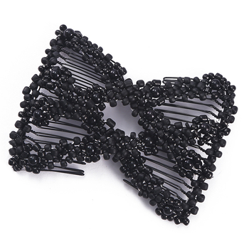 Plaukų šukos iš lydinio, Korėjietiško stiliaus, rombo dizainas, elektroplatinavimas, Xin Aiduo