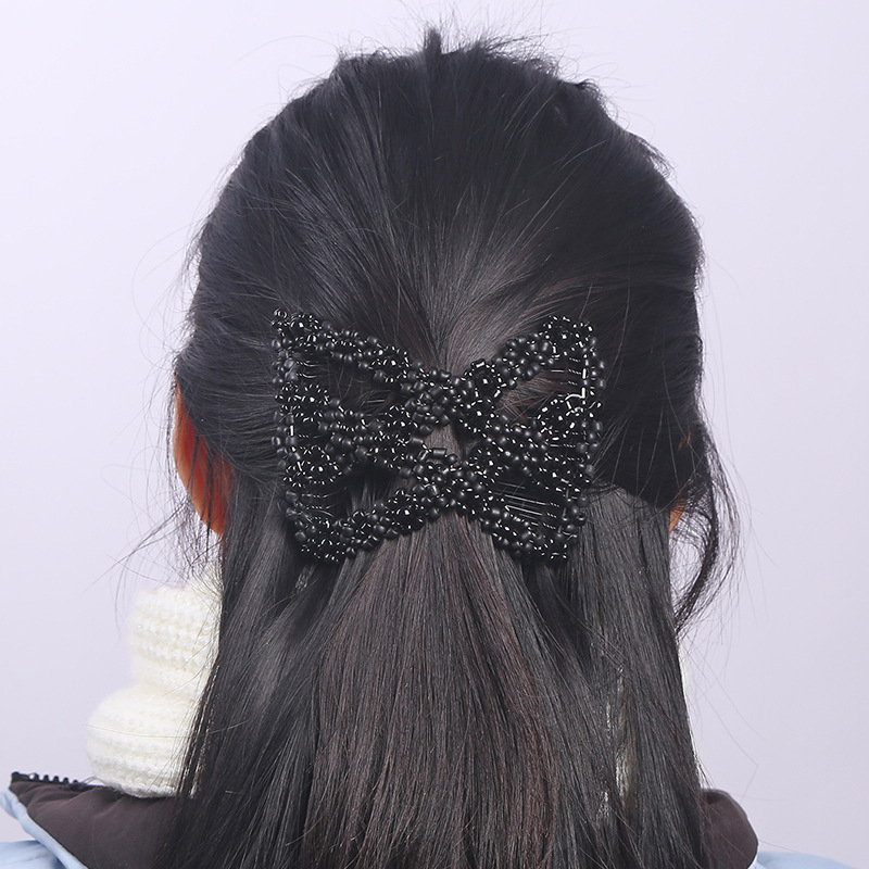 Plaukų šukos iš lydinio, Korėjietiško stiliaus, rombo dizainas, elektroplatinavimas, Xin Aiduo