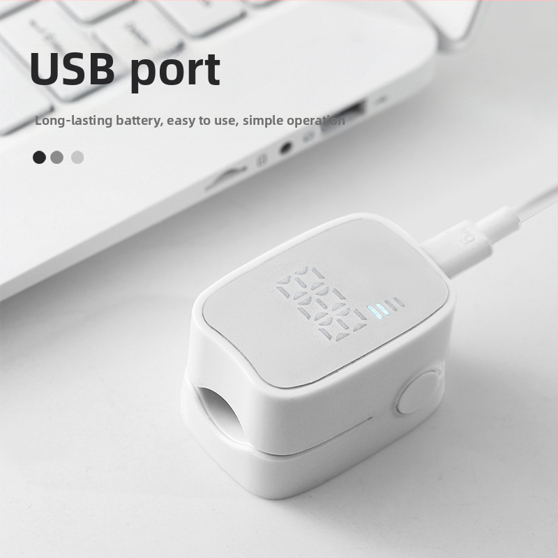 Портативна лампа за маникюр с цифров дисплей, презареждаща се, три LED светлини