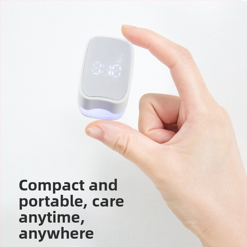 Портативна лампа за маникюр с цифров дисплей, презареждаща се, три LED светлини