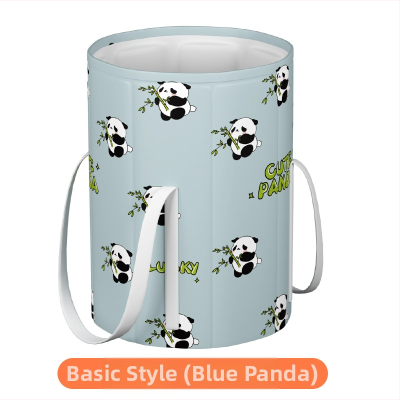 Sulankstoma PVC pėdų vonelė su izoliacija, nešiojama, giliam mirkymui iki kelio