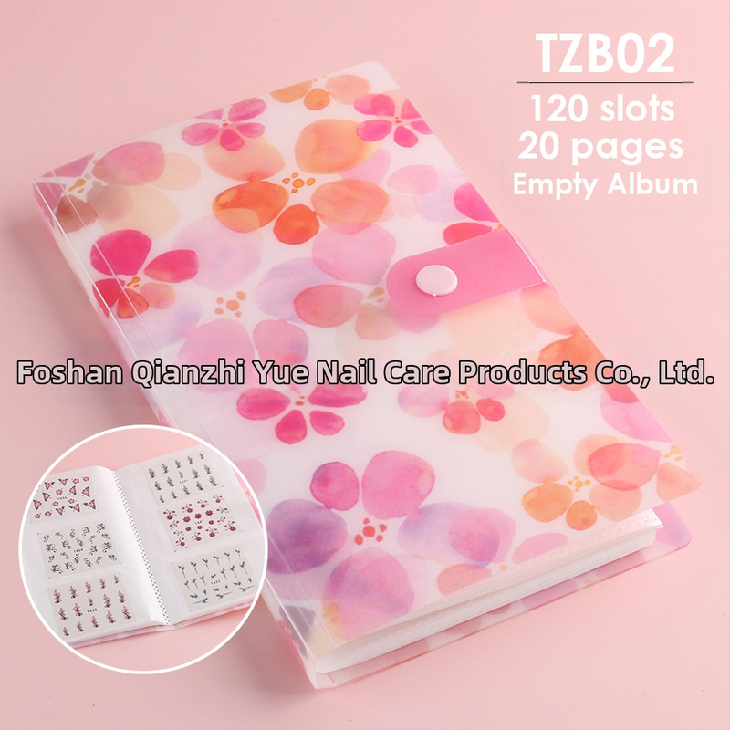 Βιβλίο αυτοκόλλητων νυχιών με μεγάλο χώρο αποθήκευσης και προβολής για νύχια, SWEET TREND OEM, πλαστικό, προέλευση Γκουανγκντόνγκ, 20 φύλλα