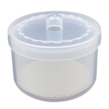 Κουτί απολύμανσης και αποθήκευσης εργαλείων νυχιών, πλαστικό, 1 τεμάχιο, για απολύμανση και καθαρισμό κεφαλών λείανσης