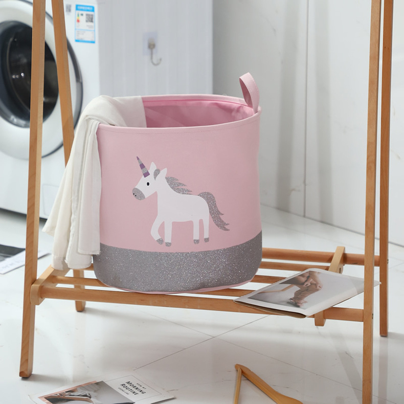 Microfun Dream Castle apskrito skalbinių krepšys su dvigubai sustiprintu audiniu, skirtas netvarkingoms drabužiams, miegamajam saugojimui, japonų stilius