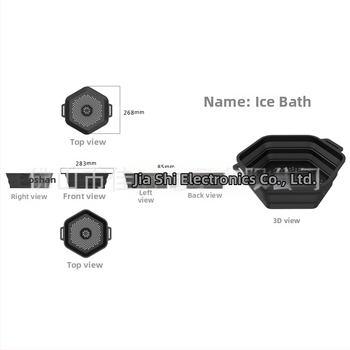 Silikoninis ledinio vonios kibiras – voniai, suaugusiems, nepriklausomas prekės ženklas