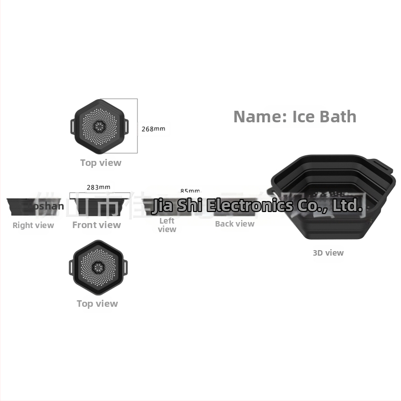 Силиконова кофа за ледена баня – за възрастни, независима марка