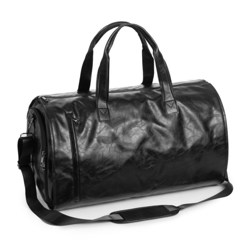 Geantă de călătorie convertibilă, geantă de umăr portabilă, model APJ973, PU piele, impermeabilă, unisex