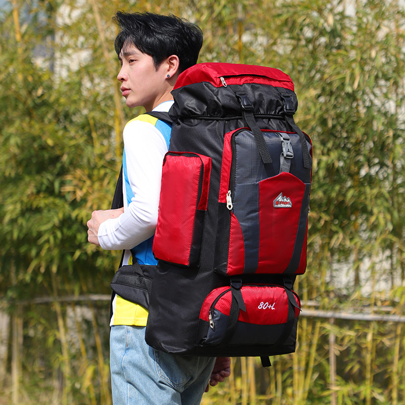 Pārgājumu mugursoma, universāla, no neilona, piemērota ārpussportam, pavasaris 2023