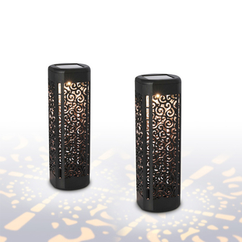 Išorė kiemo LED lemputė, modelis TH-151, plastiko korpusas, IP55, 0,2W, 6–12 h veikimo laikas