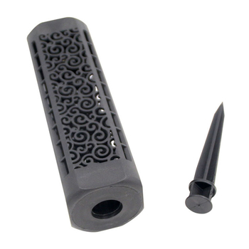 Išorė kiemo LED lemputė, modelis TH-151, plastiko korpusas, IP55, 0,2W, 6–12 h veikimo laikas