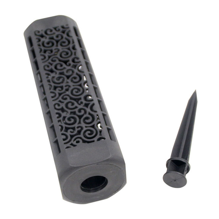 Išorė kiemo LED lemputė, modelis TH-151, plastiko korpusas, IP55, 0,2W, 6–12 h veikimo laikas