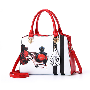 Γυναικεία τσάντα PU, στυλ commuter, οριζόντια τετράγωνο σχήμα, φερμουάρ, εσωτερικά διαμερίσματα: τσέπη με φερμουάρ, θήκη για κινητό, θήκη για ταυτότητα, επιπλέον τσέπη με φερμουάρ