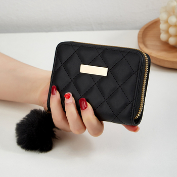 Νομισματοθήκη από PU Δέρμα, Γεωμετρικό Μοτίβ, Αστικός Μινιμαλιστικός Στυλ για Γυναίκες | Εσωτερική Επένδυση: Συνθετικό Δέρμα | Άνοιξη 2023