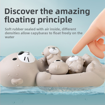 Vinila bērnu vannas rotaļa – plūstoša kognitīvā rotaļlieta zīdaiņiem no 0 līdz 3 gadiem, 3C sertifikāts, kods 2024152202053773