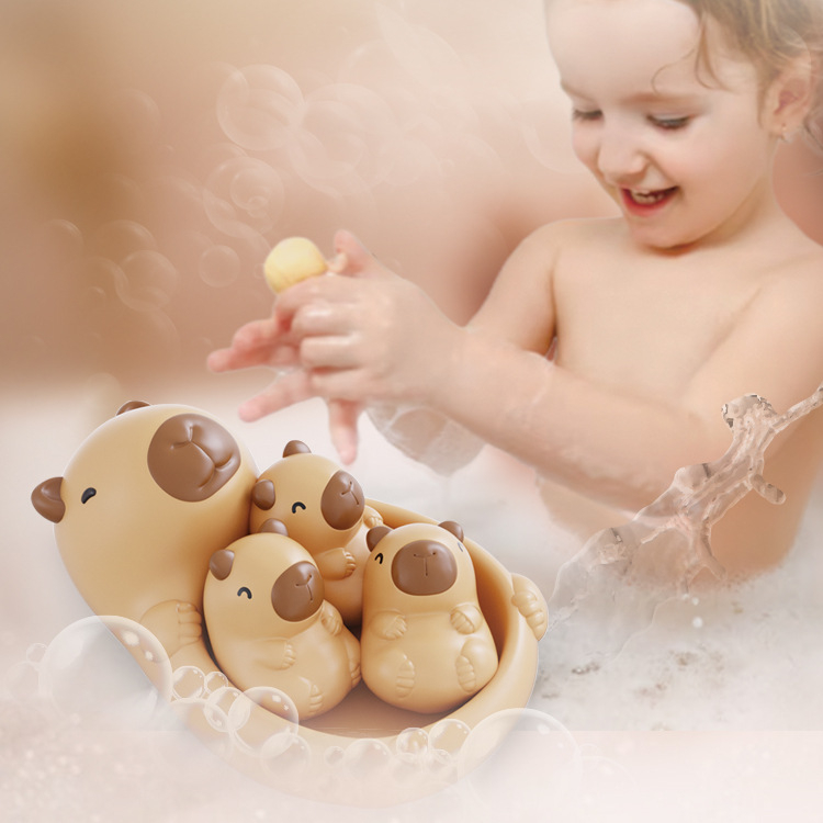 Vinila bērnu vannas rotaļa – plūstoša kognitīvā rotaļlieta zīdaiņiem no 0 līdz 3 gadiem, 3C sertifikāts, kods 2024152202053773