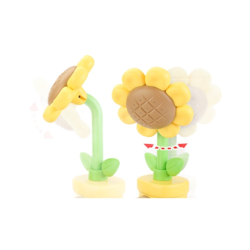 Vannas rotaļlieta zīdaiņiem ar rokas izsmidzināšanu saulespuķes formā, plastmasa, 0–3 gadi