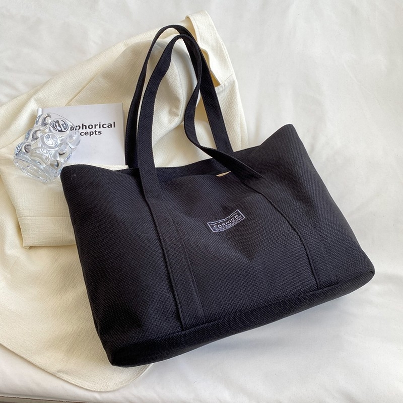 Vászon tote táska, Ciran márka, Mix and match stílus, cipzár, mindennapi használatra