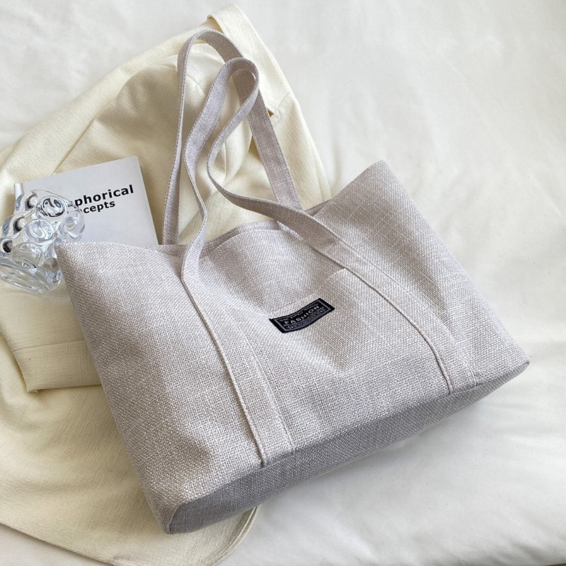 Vászon tote táska, Ciran márka, Mix and match stílus, cipzár, mindennapi használatra