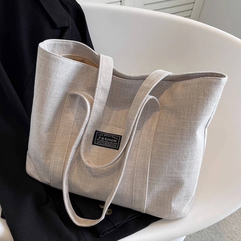 Vászon tote táska, Ciran márka, Mix and match stílus, cipzár, mindennapi használatra