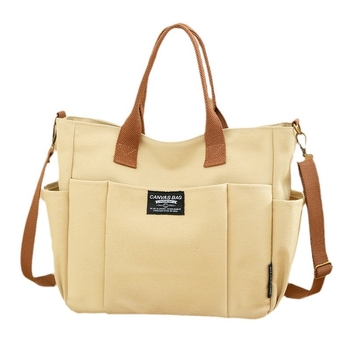 Τσάντα tote από Oxford ύφασμα, χωρητικότητα 20–35 L, αδιάβροχη, με πολλαπλές θήκες, καθημερινή σχολική χρήση