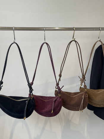 PU Dumpling crossbody τσάντα, με μεγάλη χωρητικότητα, φερμουάρ, επένδυση πολυεστέρα