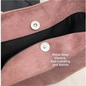 Bucket bag σε street trend στυλ, μαλλινο ύφασμα, επένδυση πολυεστέρα, θήκη για κινητό, μονή λουρί