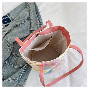 Чанта-кофа за жени, китайски стил с нишова илюстрация, винтидж арт платнена чанта за рамо, по поръчка (Материал: плюш; Форма: кофа; Магнитно закопчаване; Джоб за телефон)