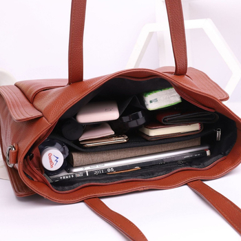 Oupindian Γυναικεία δερμάτινη Tote τσάντα για επαγγελματική μετακίνηση, δέρμα πρώτης στρώσης βοδινού, οριζόντιο τετράγωνο σχήμα, φερμουάρ