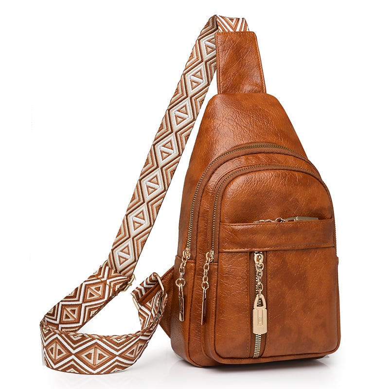 Kuansen PU кроссбоди чанта за ежедневие, градски минимализъм, цип, полиестерна подплата, джоб за телефон и джоб за лична карта, зимна колекция 2024