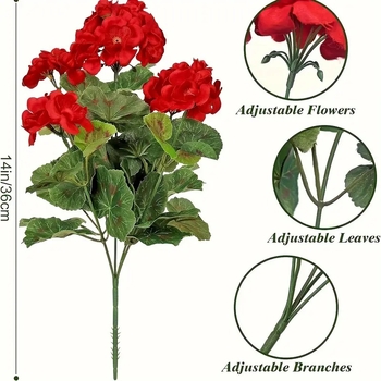 Begonija šilkinė gėlė – stilizavimas, lauko naudojimas, fotografijos rekvizitas, namų dekoras