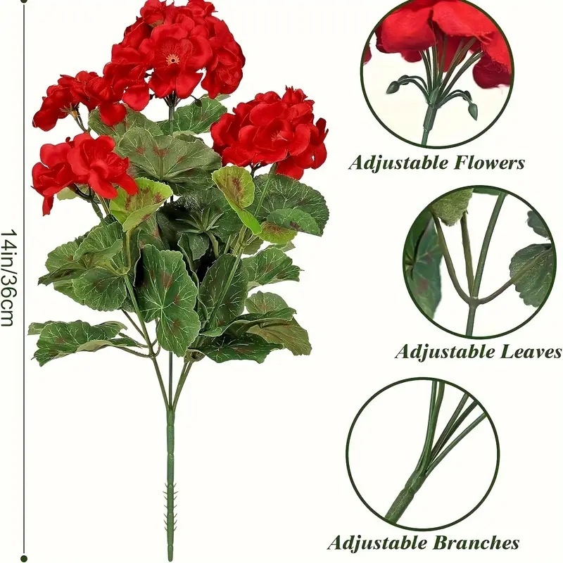 Begonija šilkinė gėlė – stilizavimas, lauko naudojimas, fotografijos rekvizitas, namų dekoras