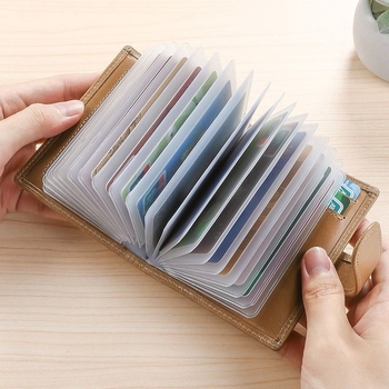 Καρτοθήκη – PU υλικό, πολλαπλές θήκες καρτών, κατάλληλη για άνδρες και γυναίκες, αδιάβροχη, εξαιρετικά ελαφριά, ανθεκτική στη φθορά