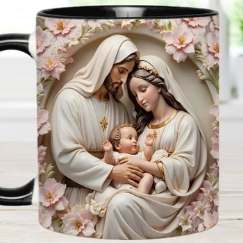 Holy Family Κεραμική Κούπα, Δημιουργικό Στυλ, Εξατομικευμένος Σχεδιασμός, Παγκόσμια Χρήση