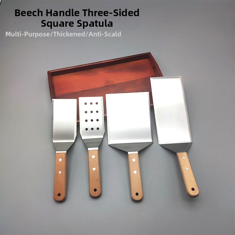 Barbekiu mentele iš nerūdijančio plieno (Medžiaga: nerūdijantis plienas; Komponentas: mentele; Stilius: modernus ir minimalistinis)