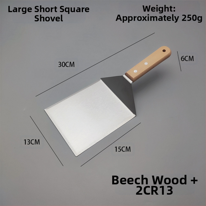 Barbekiu mentele iš nerūdijančio plieno (Medžiaga: nerūdijantis plienas; Komponentas: mentele; Stilius: modernus ir minimalistinis)