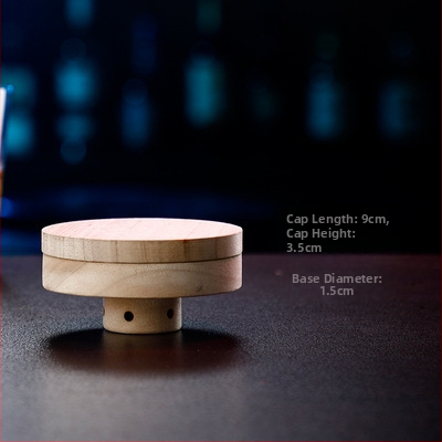 Комплект за коктейл със дървена база, букова дървесина, модерен минималистичен дизайн за бар и домашно барманство