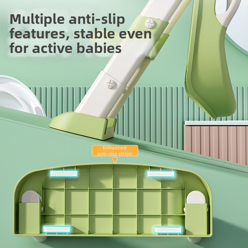 Lapse kokkupandav samm-toa istme käetugedega (PP materjal, Zhejiang päritolu, Yutong bränd, kartongpakend)