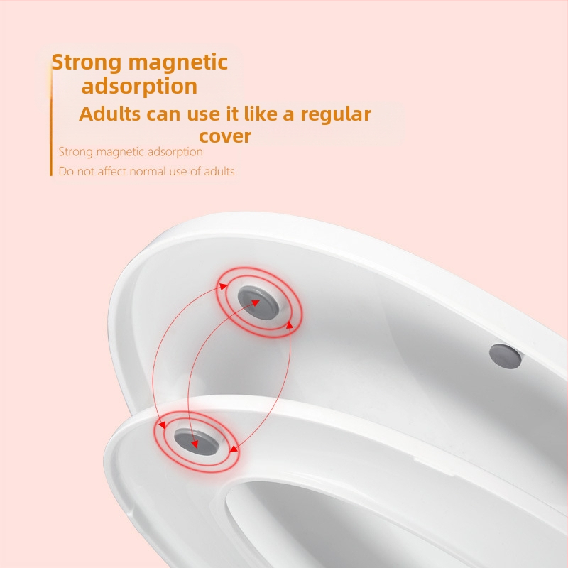 Универсален капак за тоалетна с мека затваряне, удебелен дизайн за възрастни и деца, материал: PP дъска, разстояние между отвори 11–18 см, общ монтаж