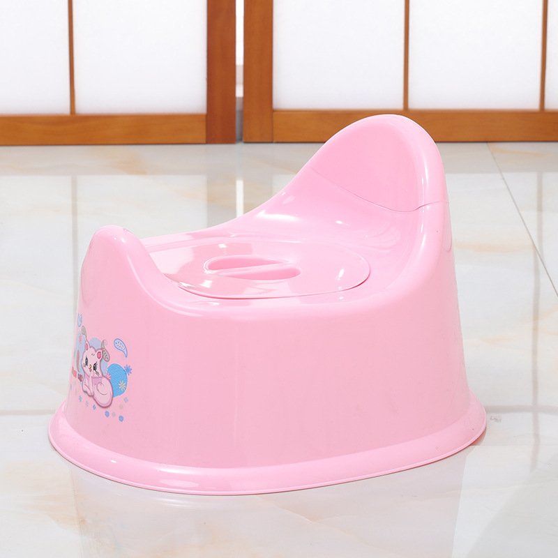 Vaikų plastikinė tualeto sėdynė su atlošu (PP); pakuotė dėžutė; sandėlyje