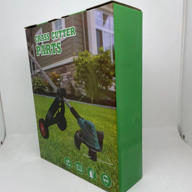 Accesoriu pentru roată de la mașina de tuns iarba cu cadru auxiliar — compatibil cu împingerea manuală, pentru unelte electrice cu baterie litiu și motoare pe benzină, marca Si qiongge