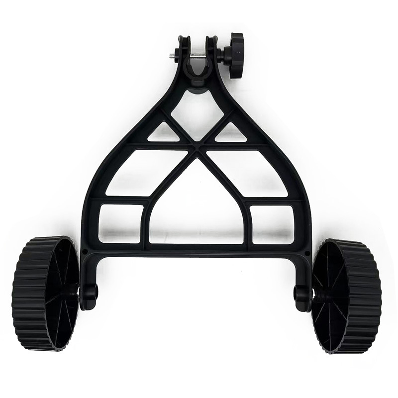 Accesoriu pentru roată de la mașina de tuns iarba cu cadru auxiliar — compatibil cu împingerea manuală, pentru unelte electrice cu baterie litiu și motoare pe benzină, marca Si qiongge