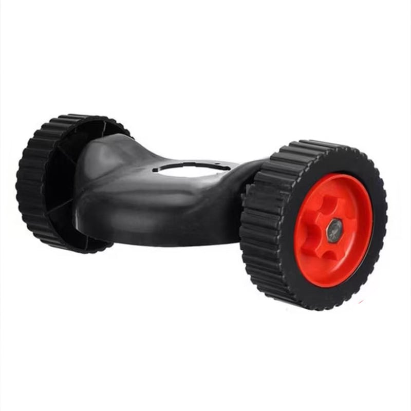 Accesoriu pentru roată de la mașina de tuns iarba cu cadru auxiliar — compatibil cu împingerea manuală, pentru unelte electrice cu baterie litiu și motoare pe benzină, marca Si qiongge